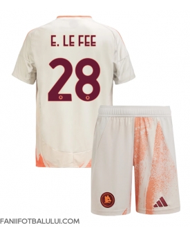 AS Roma Enzo Le Fee #28 Echipament de Fotbal Replică 2024-25 Copii Deplasare (+ Șorturi)